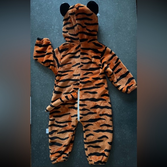 Baby tiger Halloween orange toddler costume - Picture 4 of 5